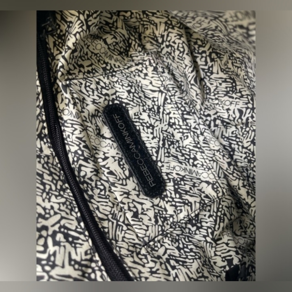Rebecca Minkoff Quilted Crossbody - Studs And Navy Blue - Picture 8 of 14